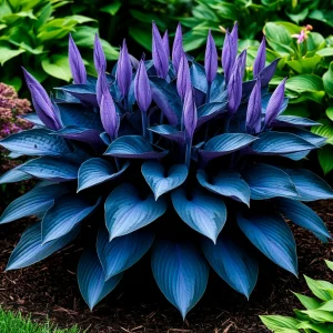 Хоста Сикрет Гров купить по цене от 570р. в интернет-магазине «Посадика» с доставкой почтой в в Болхове и по всей России – [изображение №1].