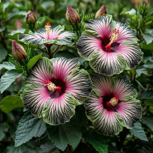 Гибискус Амбер Лайт купить по цене от 490р. в интернет-магазине «Посадика» с доставкой почтой в в Болхове и по всей России – [изображение №1].