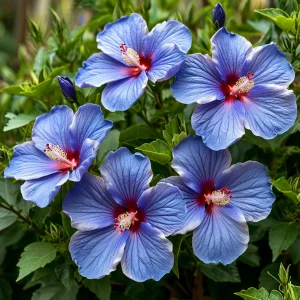 Гибискус садовый Блуминг Квин купить по цене от 259р. в интернет-магазине «Посадика» с доставкой почтой в в Болхове и по всей России – [изображение №1].