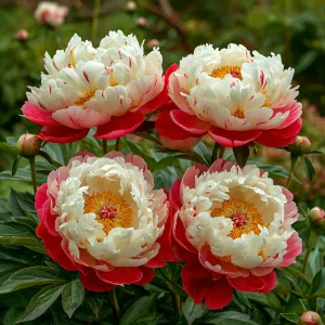 Пион Коралловый Каскад купить по цене от 490р. в интернет-магазине «Посадика» с доставкой почтой в в Болхове и по всей России – [изображение №1].