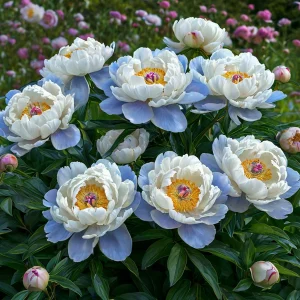 Пион Акварельный Этюд купить по цене от 806р. в интернет-магазине «Посадика» с доставкой почтой в в Болхове и по всей России – [изображение №1].