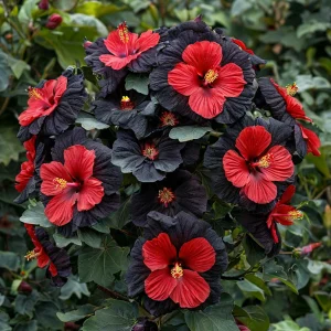 Гибискус Шиммеринг купить по цене от 720р. в интернет-магазине «Посадика» с доставкой почтой в в Болхове и по всей России – [изображение №1].