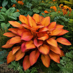 Хоста Солнечный Нектар купить по цене от 605р. в интернет-магазине «Посадика» с доставкой почтой в в Болхове и по всей России – [изображение №1].