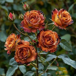 Роза плетистая Оранжевый Бриллиант купить по цене от 450р. в интернет-магазине «Посадика» с доставкой почтой в в Болхове и по всей России – [изображение №1].